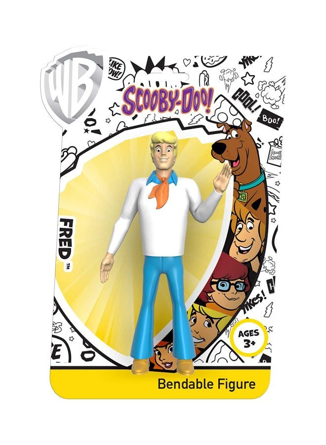 Scooby Doo - Scooby Doo - Fred Bendable Figure - Image 1