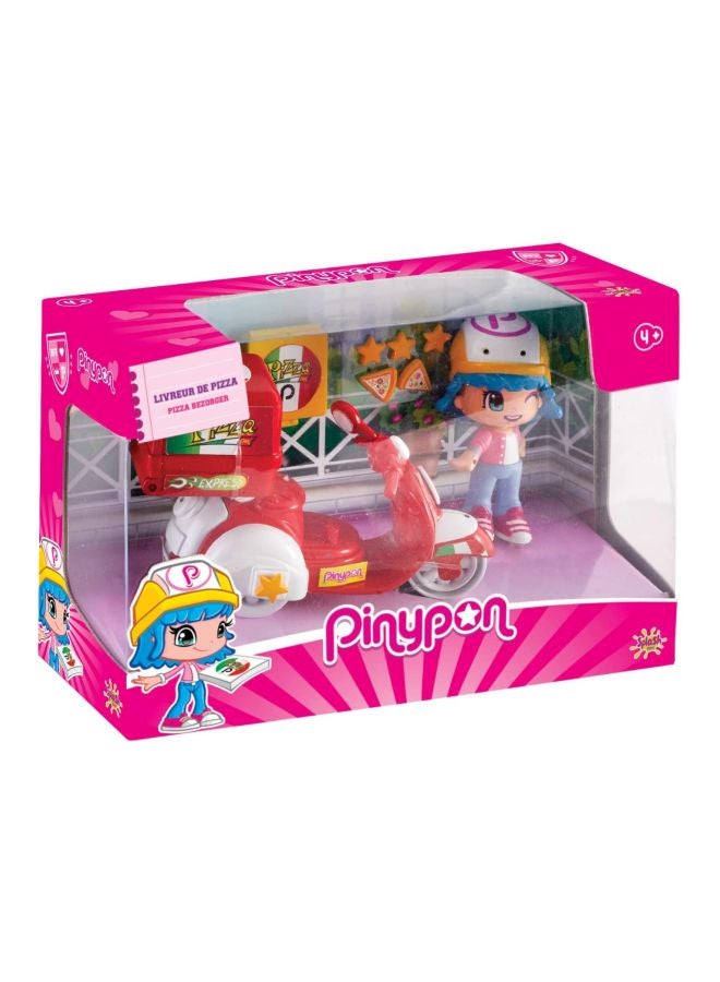 Pinypon Moto Pizza Delivery Playset - Image 3