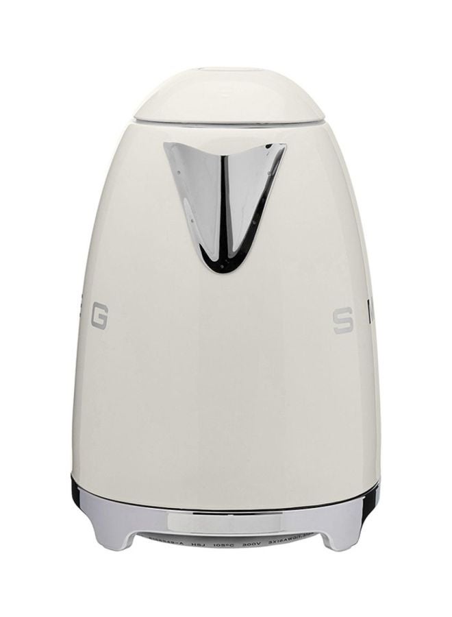 smeg Electric Kettle 1.7L 1.7 L 1500.0 W KLF01CRUS Beige/Grey  - Image 3