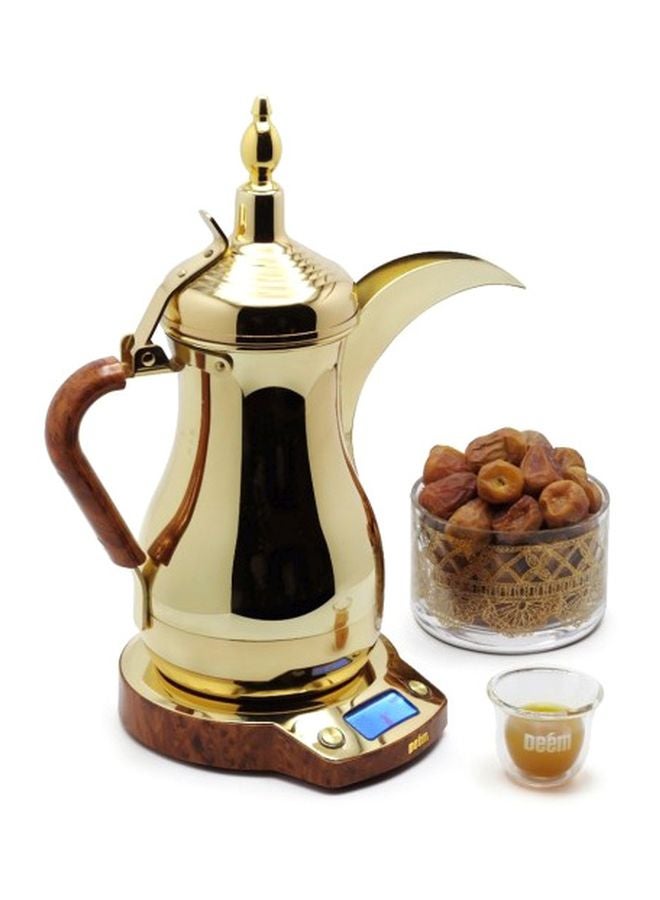 ديم ماكينة صنع القهوة سعة 1.0 لتر بقوة 1000 وات 1.0 L 1000.0 W JLS-170EP ذهبي - Image 3