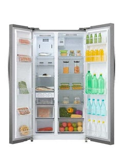 Midea Side By Side Refrigerator HC689WENS Silver  - Image 4