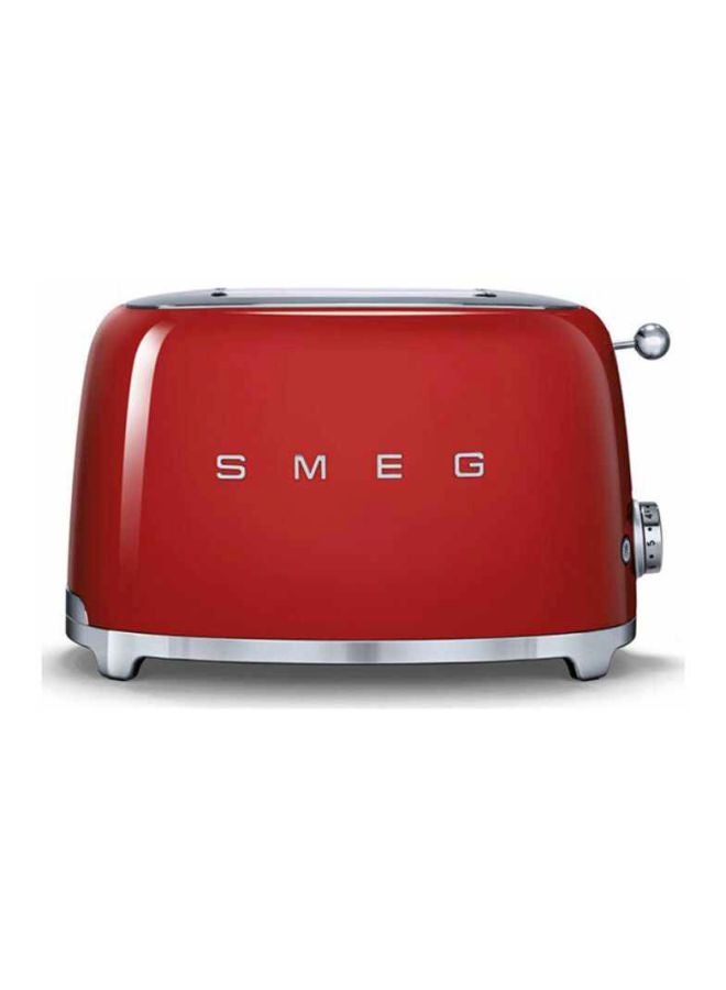 smeg 50's Retro Style Aesthetic Toaster 950W With Electric Kettle 1.7L 3000W 1.7 L 3000 W KLF11RDK+TSF01RDUK Red  - Image 3