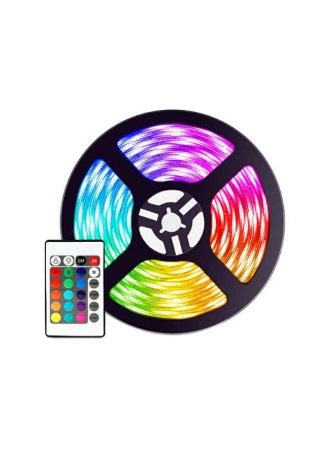 Generic RGB LED Strip Light Multicolour 5meter  - Image 1