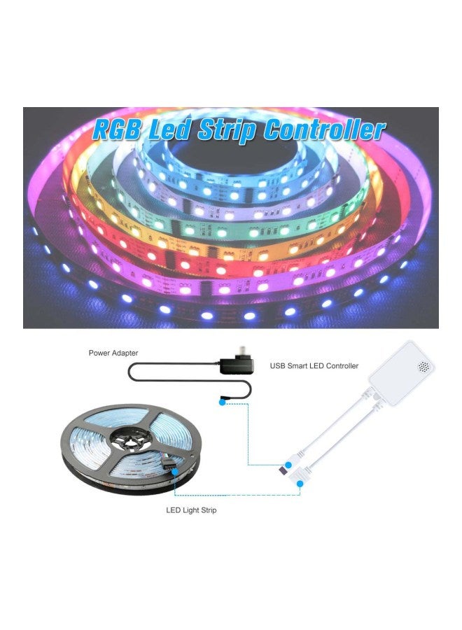 Generic RGB LED Strip Light Multicolour 5meter  - Image 2