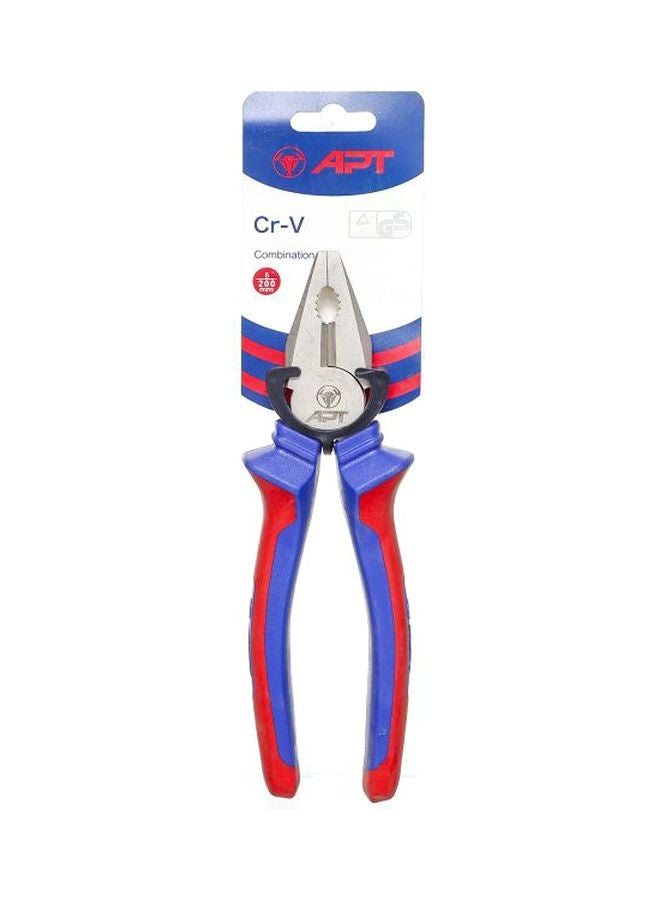 CRV Combination  Plier Blue/Red/Silver