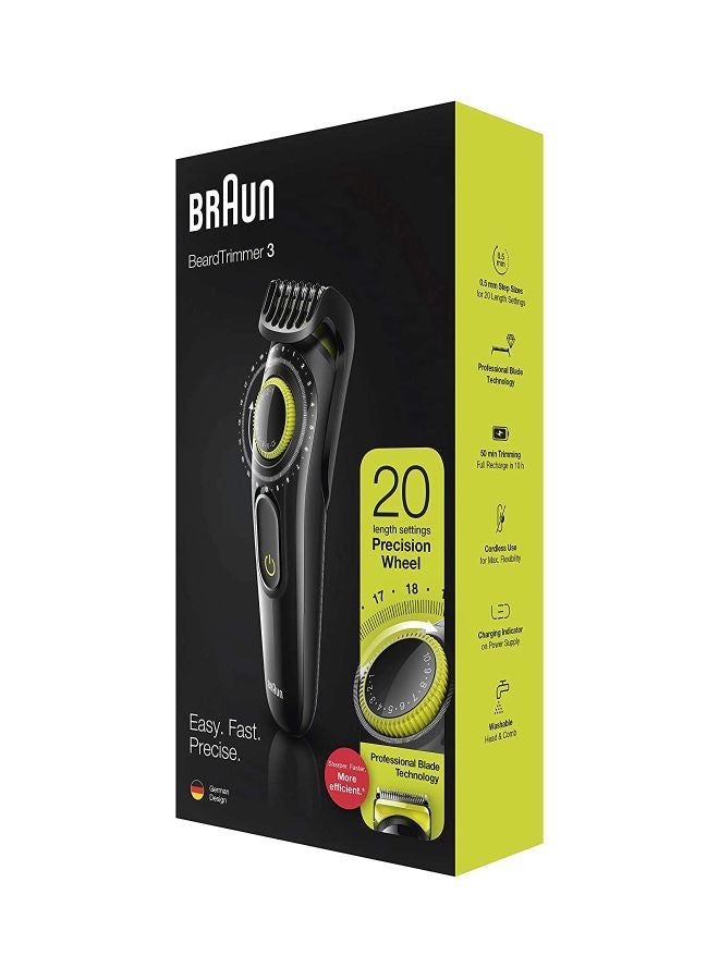 BRAUN Cordless Beard Trimmer Volt Green - Image 3