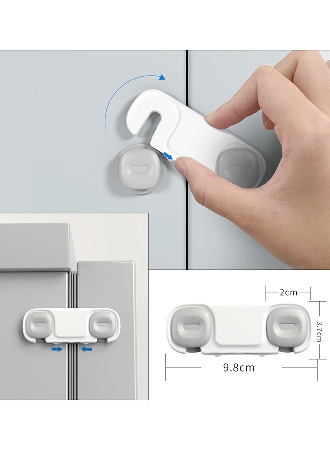 FLURYSAR 8-Piece Baby Safety Magnetic Lock - Image 2
