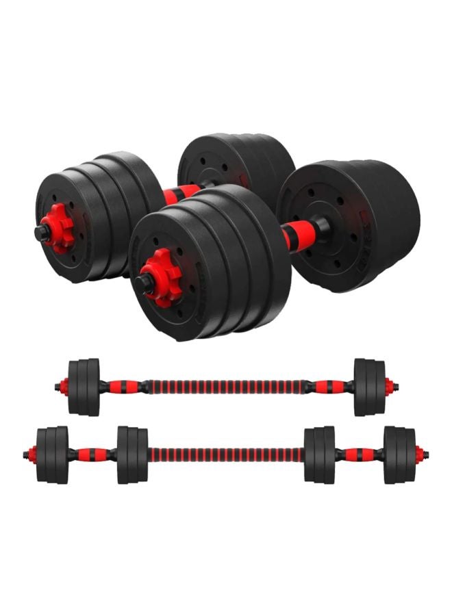 Rock Pow - Weights Dumbbells Set With Connecting Rod For Home/Gym/Work Out/Training 30kg - Image 1