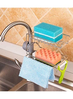 Generic Stainless Steel Kitchen Faucet Sponge Holder Silver 18x14x15.8cm  - Image 3