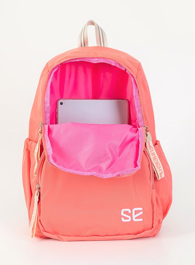 Kids School Backpack Orange  - Image 4