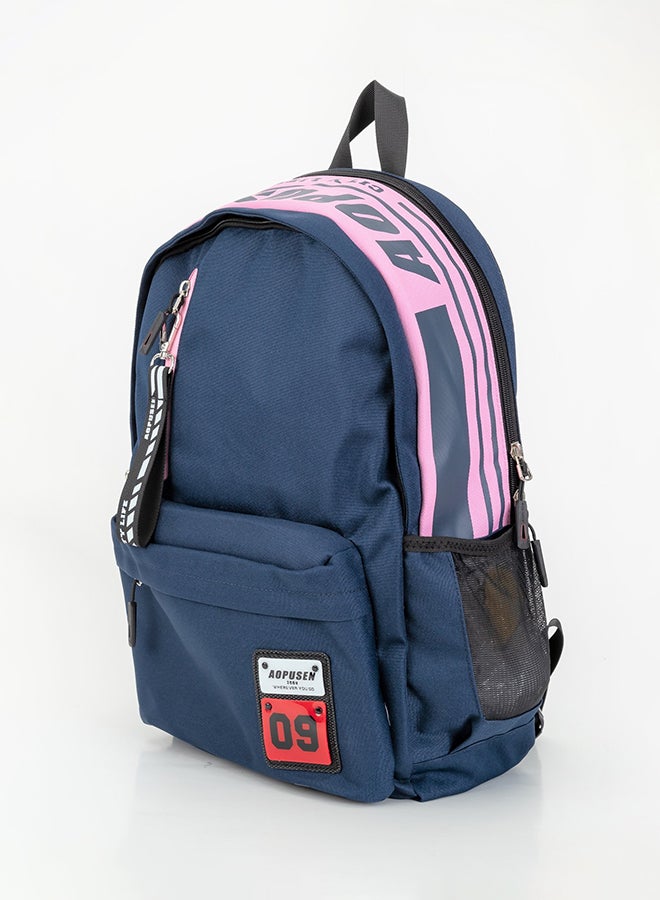 Kids School Backpack Deep Sapphire Blue - Image 3