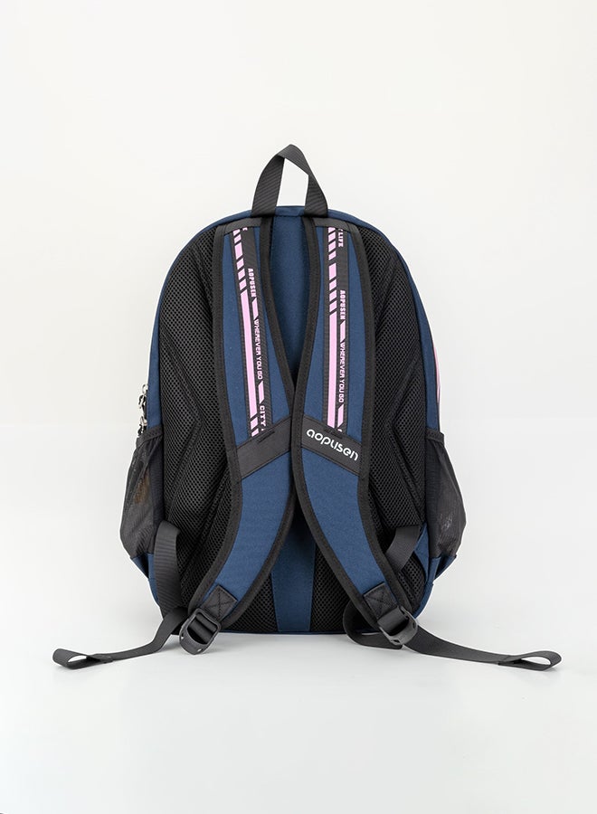 Kids School Backpack Deep Sapphire Blue - Image 2