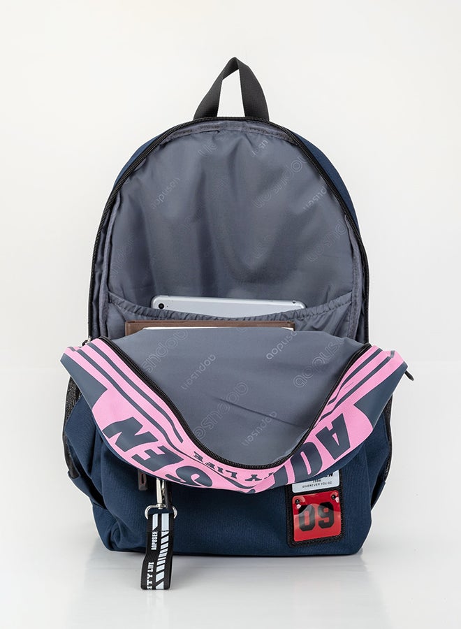 Kids School Backpack Deep Sapphire Blue - Image 4