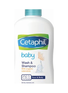 Cetaphil Baby Wash And Shampoo With Organic Calendula - 400ml  - Image 2