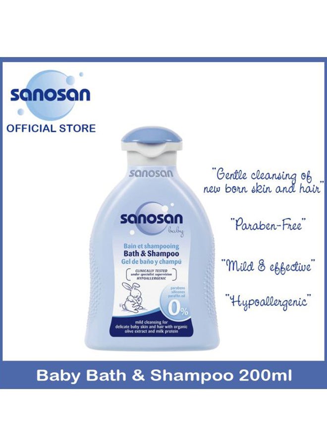 sanosan Baby Bath And Shampoo  - Image 2