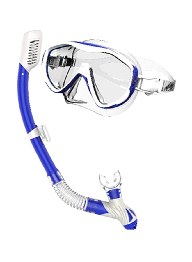 Whale 3-Piece Diving Snorkel Goggles And Flippers Set L - Image 2