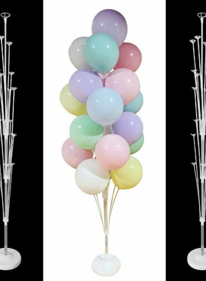 حامل بالونات LED مكون من 19 عموداً 160سم
