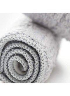 Generic 8-Piece Cloth Head Replacement For Deerma Water Spray Sweeper Grey 35.5x12cm  - Image 4