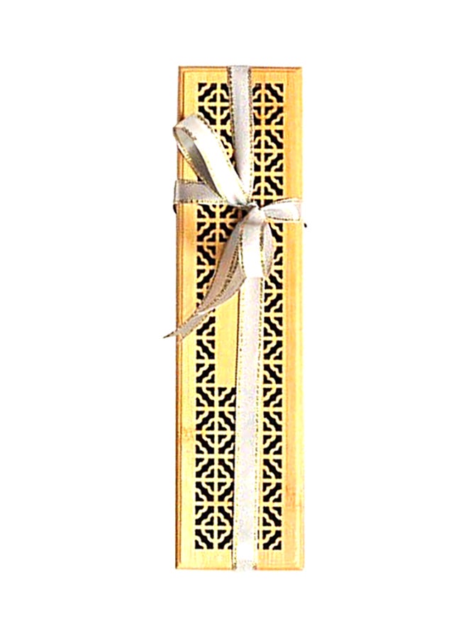 21-Piece Incense Sticks And Luxury Oud Incense Burner Gift Set Brown Incense Sticks 20x21, Burner 1x(24x6)cm  - Image 2