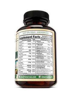 Vimerson Health Men's Multivitamin Dietary Supplement - 60 Capsules  - Image 3