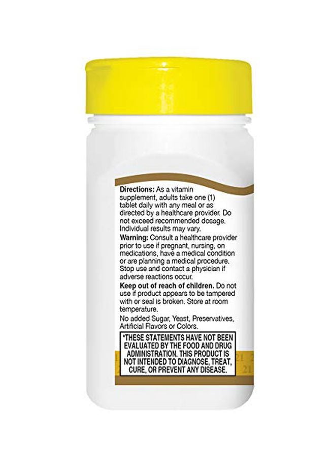 21st Century Biotin 10000 Mcg Vitamin Supplement - 120 Tablet - Image 4