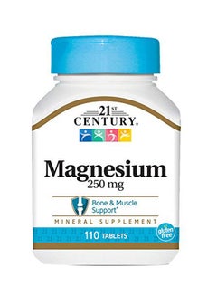 Magnesium 250 Mg Mineral Supplement - 110 Tablets
