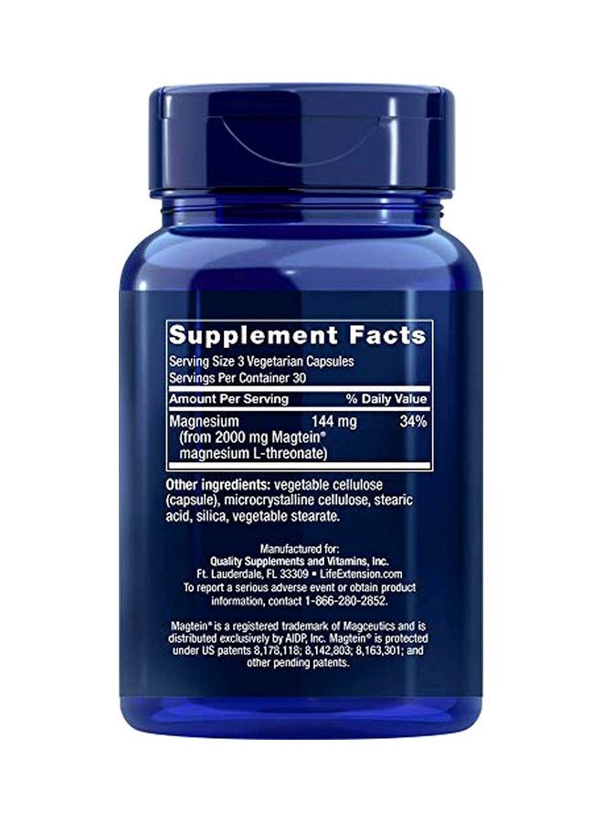 Life Extension Neuro-Mag Magnesium L-Threonate, 90 Capsules - Image 2