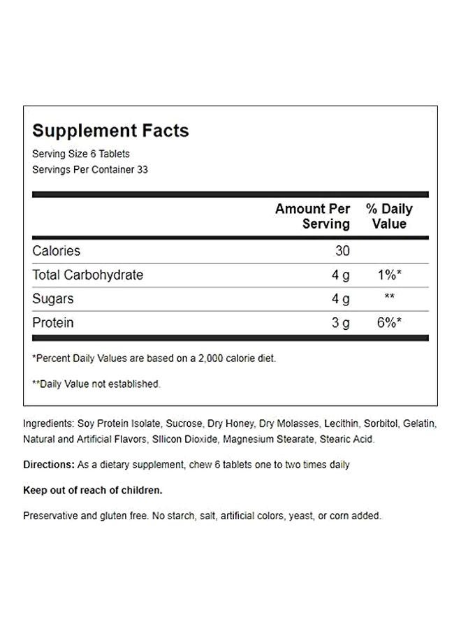 Nature's Blend - Chewable Protein Tablets Dietary Supplement - 200 Tablets - Image 1