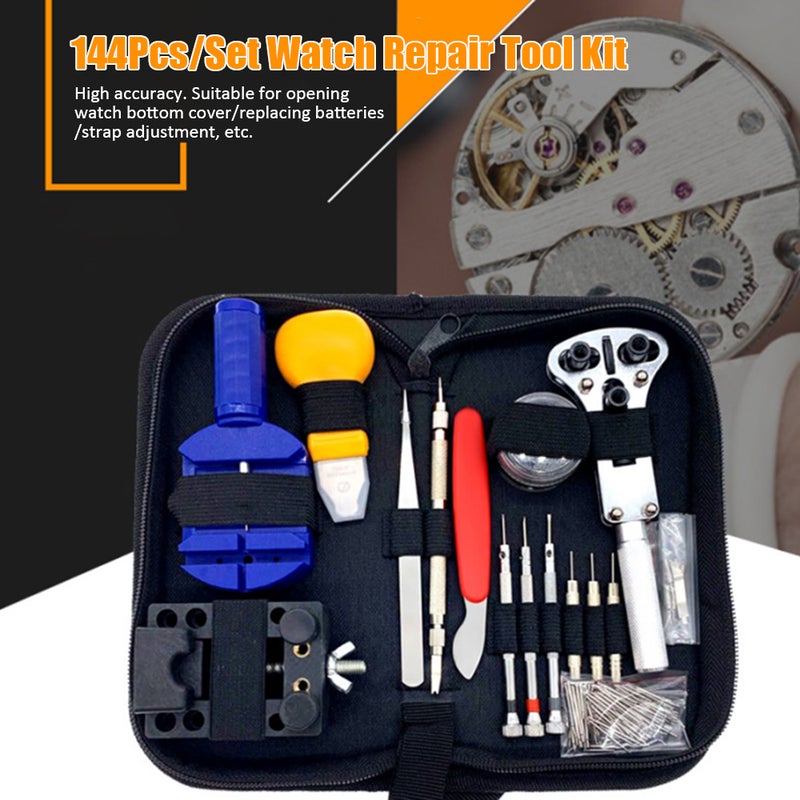Generic - 144-Piece Watch Repair Tool Kit - Image 1