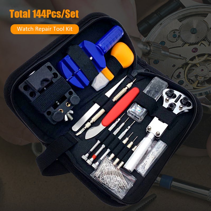 Generic - 144-Piece Watch Repair Tool Kit - Image 1