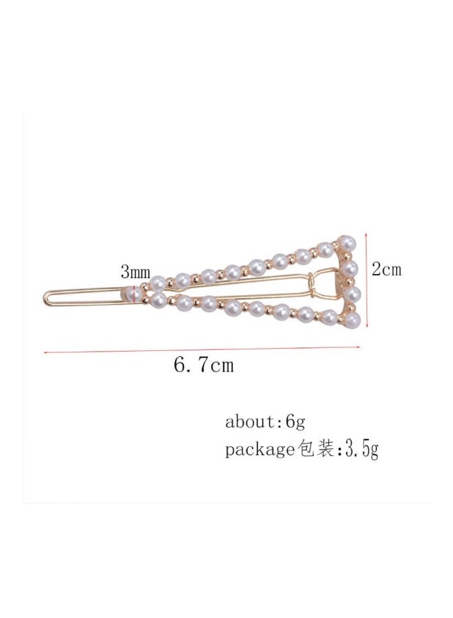 Beauenty Alloy Pearl Studded Hair Ornament  - Image 2