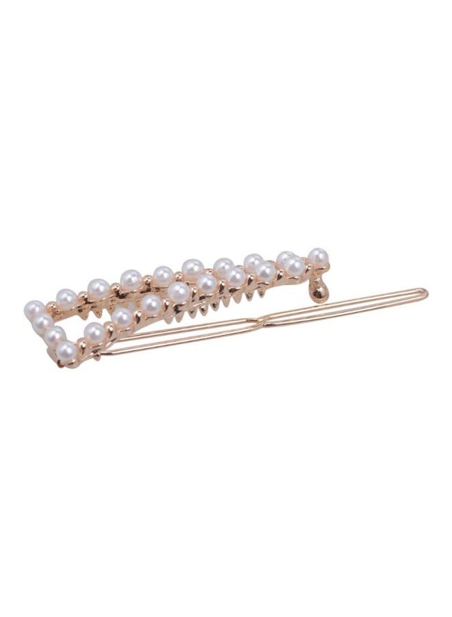 Beauenty Alloy Pearl Studded Hair Ornament  - Image 3