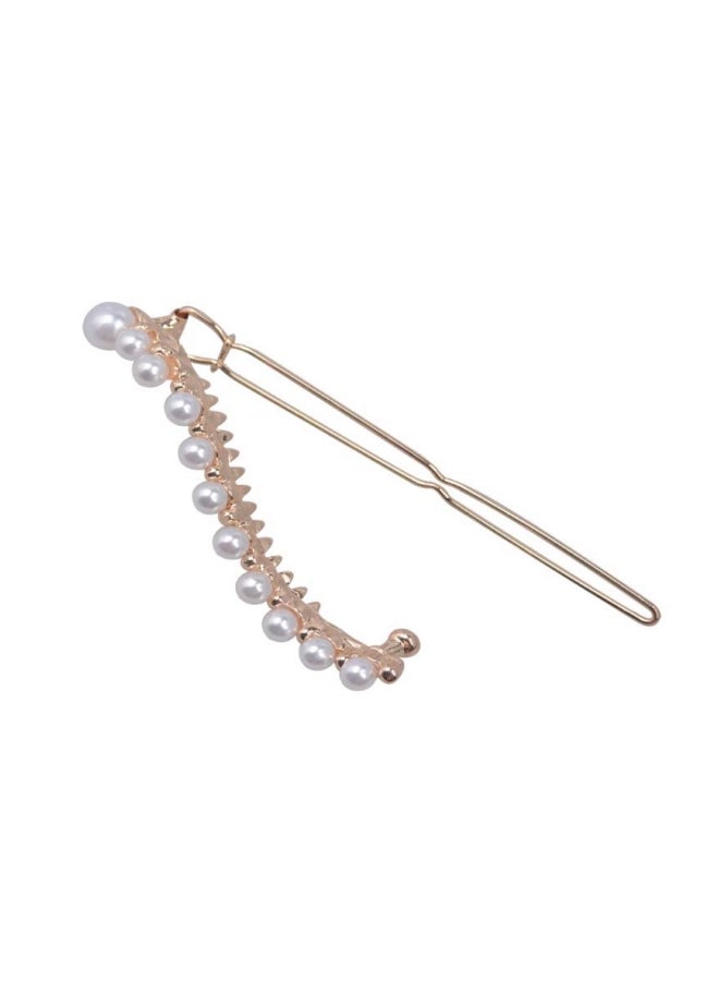 Beauenty - Alloy Pearl Studded Hair Ornament - Image 1