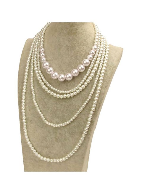 Multi Layer Pearl Necklace