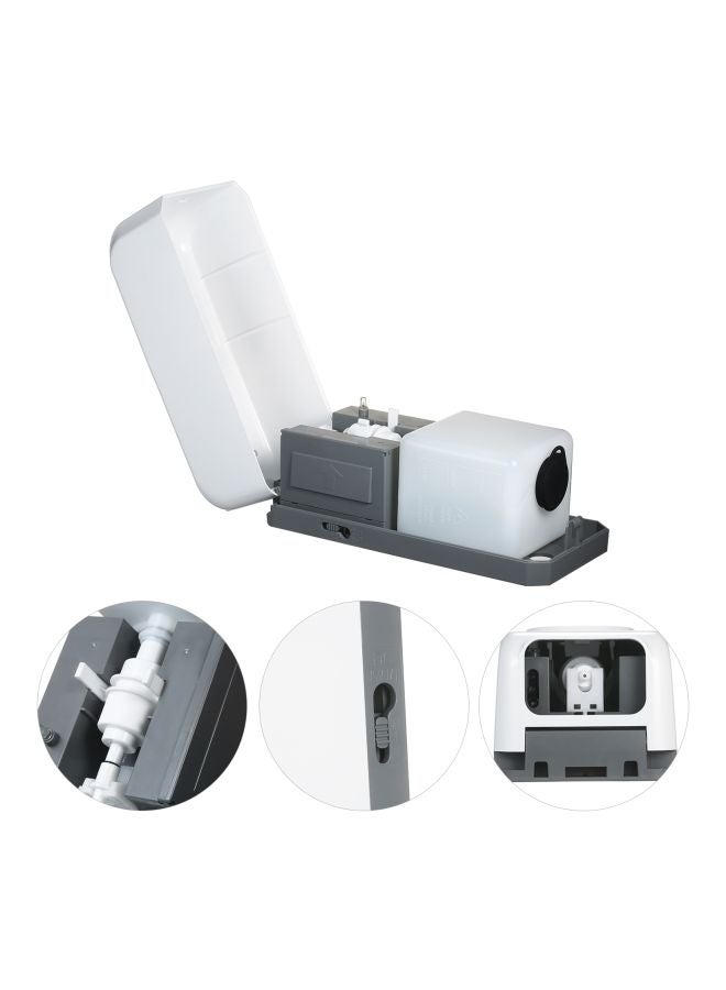 Wall Mounted Liquid Soap Dispenser E12361-A White - Image 2