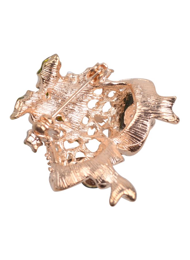 بيوينتي بروش على شكل جرس مرصع بالأحجار - Image 2