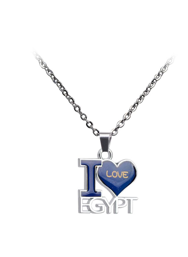 Beauenty I Love Egypt Colour Changing Pendant Necklace - Image 1