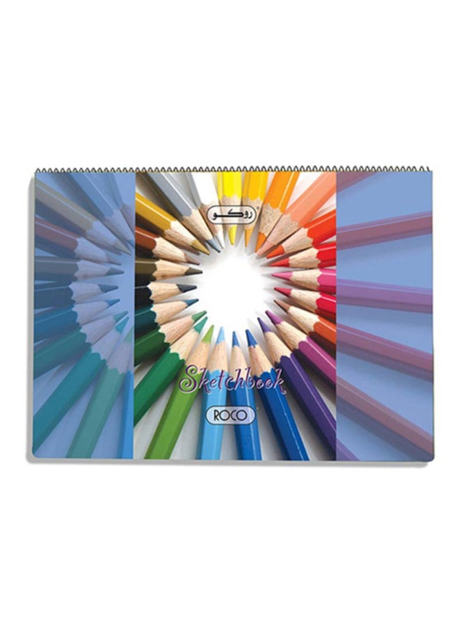 Perforated Sketch Pad Multicolour