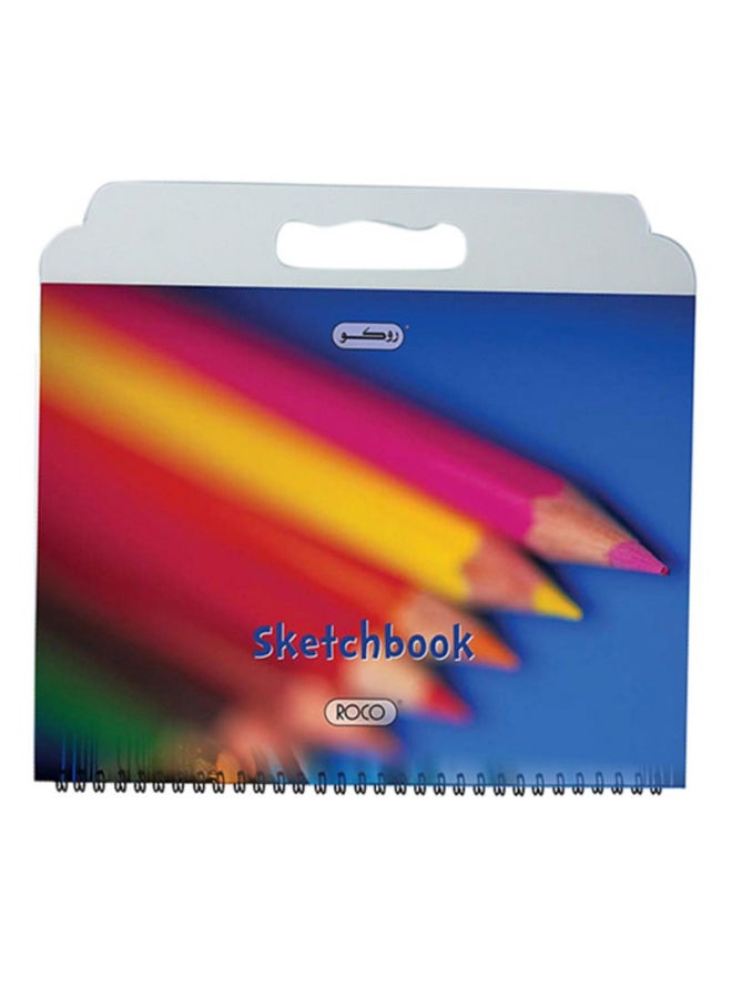 روكو دفتر سكِتْش مخرم متعدد الألوان