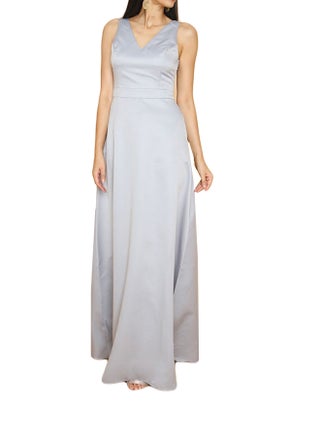 Classic Style A-Line Dress Blue - v1597258337/N30894769V_1