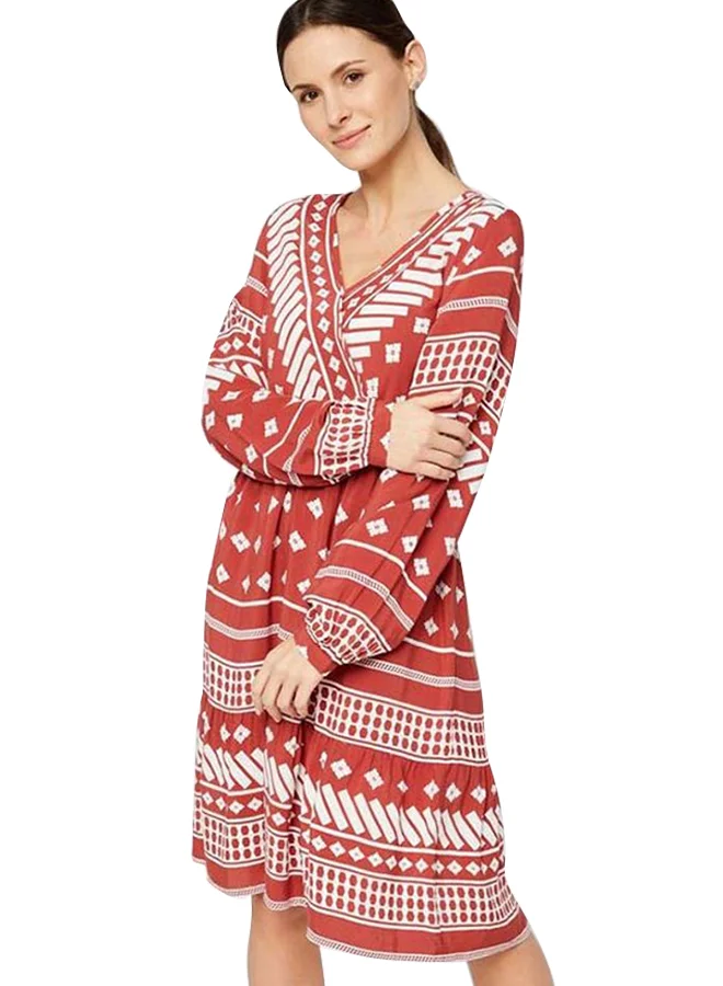 PIECES Ella Long Sleeve Dress