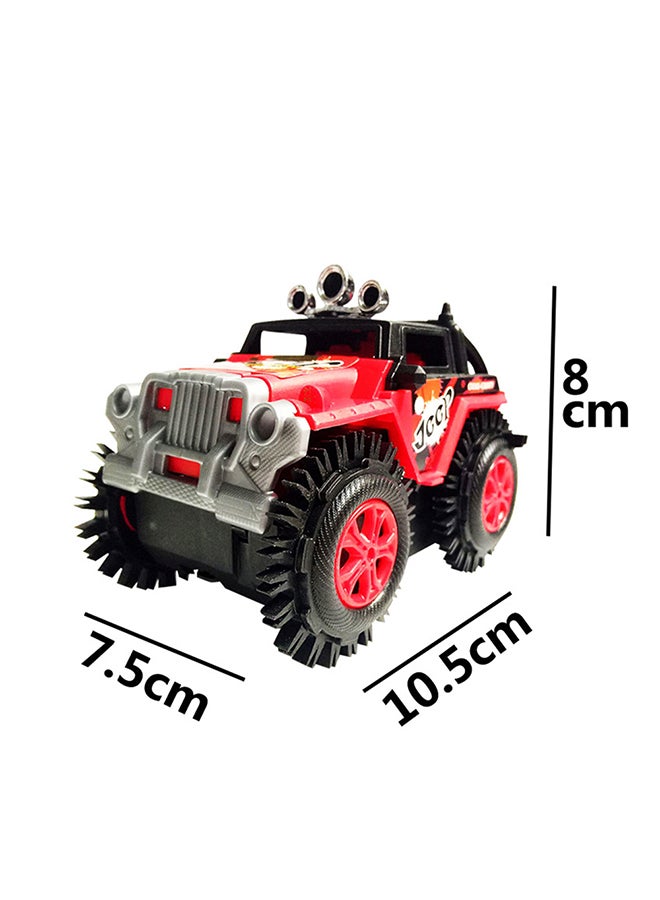 Electric Stunt Flip Dump Truck Red - Image 2