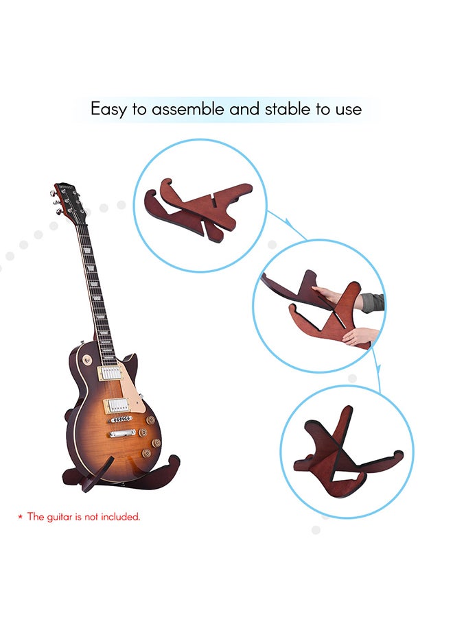 Generic Wooden Guitar Stand Holder - Image 3