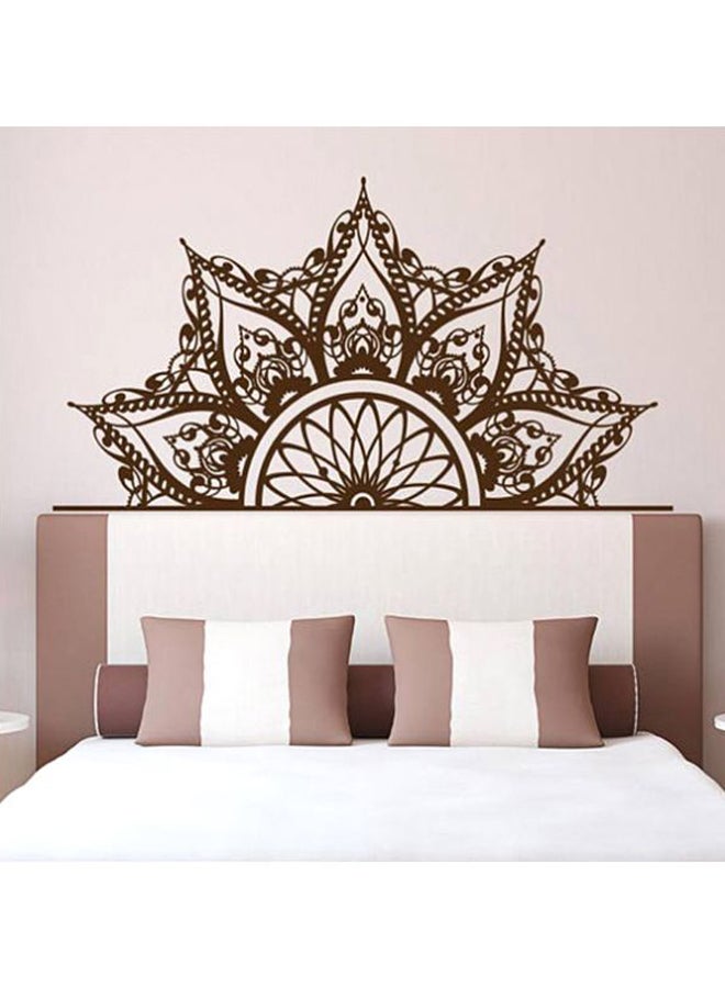 BBOriginalDesigns Mandala 4 Designed Decorative Wall Sticker Brown 60x90cm 