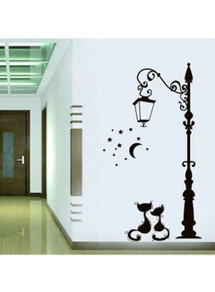 Street Lamp Themed Wall Sticker Black 50x78cm - v1597298666/N39709095A_1