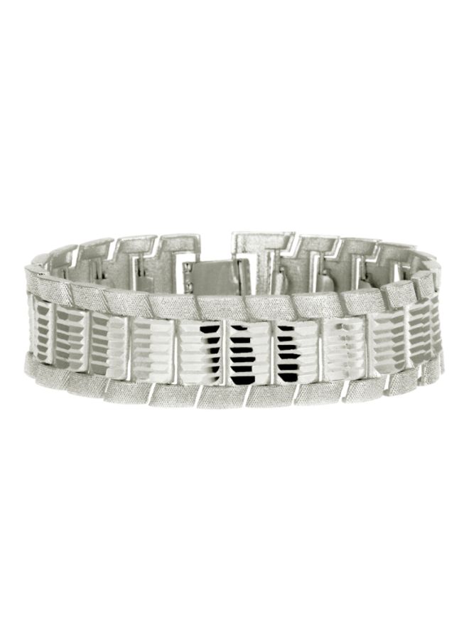 Beauenty Zinc Alloy Locomotive Chain Textured Bracelet  - Image 1
