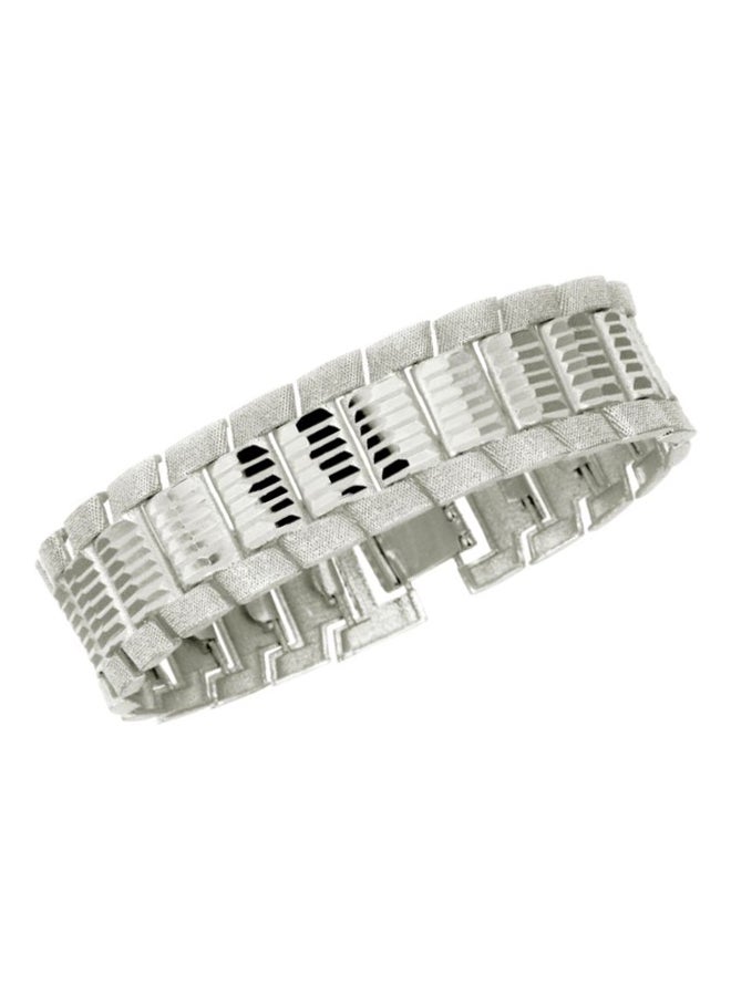 Beauenty Zinc Alloy Locomotive Chain Textured Bracelet  - Image 2