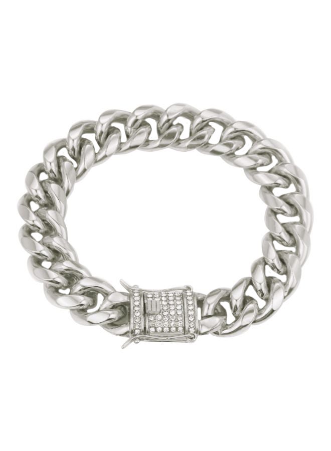 Beauenty Diamond Studded Cuban Bracelet  - Image 1