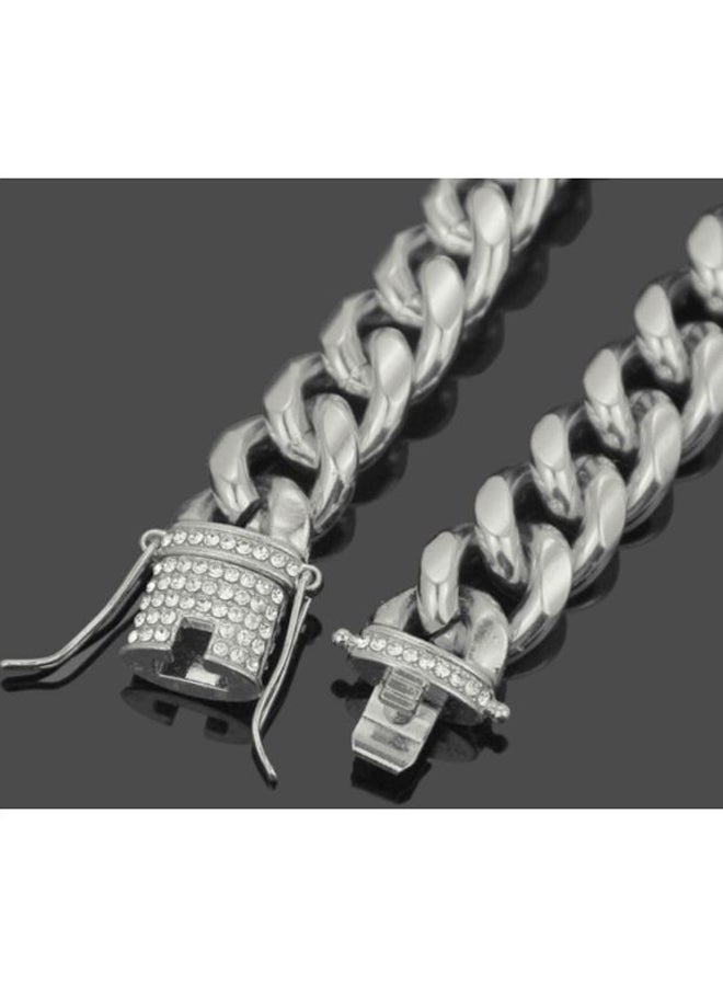 Beauenty Diamond Studded Cuban Bracelet  - Image 2