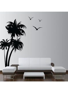 Palms Tree Themed Wall Sticker Black 60x90cm - v1597302323/N39708035A_1